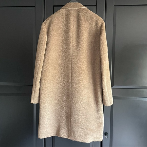 NWT PRESIDENT’S Egg Alpaca Coat- Brown - Picture 3 of 15